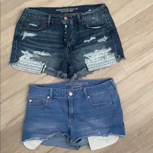 American Eagle jean shorts